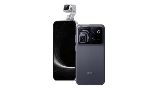 "Gimbal" kamera taşıyan Honor Robot Phone resmi olarak tanıtıldı