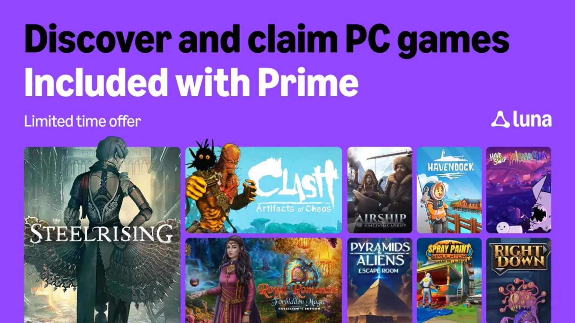 Amazon Prime abonelerine verilecek yeni oyunlar duyuruldu [14 Ağustos]