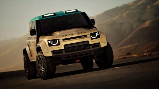 Dakar'da yarışan D7X-R yollara uyarlandı: "Defender Dakar"