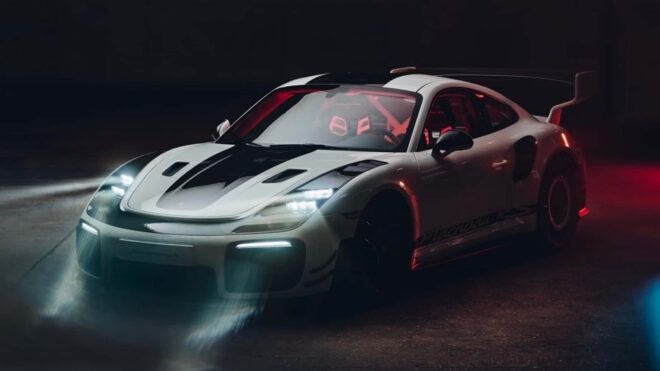 Porsche'den çok özel bir makine geldi: "Flachbau RS"
