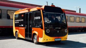 Otokar'ın otonom e-Centro otobüsü Avusturya'da test edilmeye başlandı