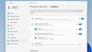 Windows 11'e konum ve kamera için uygulama bazlı kontrol geliyor