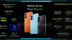 Türkiye satışları olası POCO X8 ve X8 Power geliyor