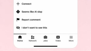 LinkedIn, platforma eklenen “AI slop” butonunun işe yaradığını söylüyor