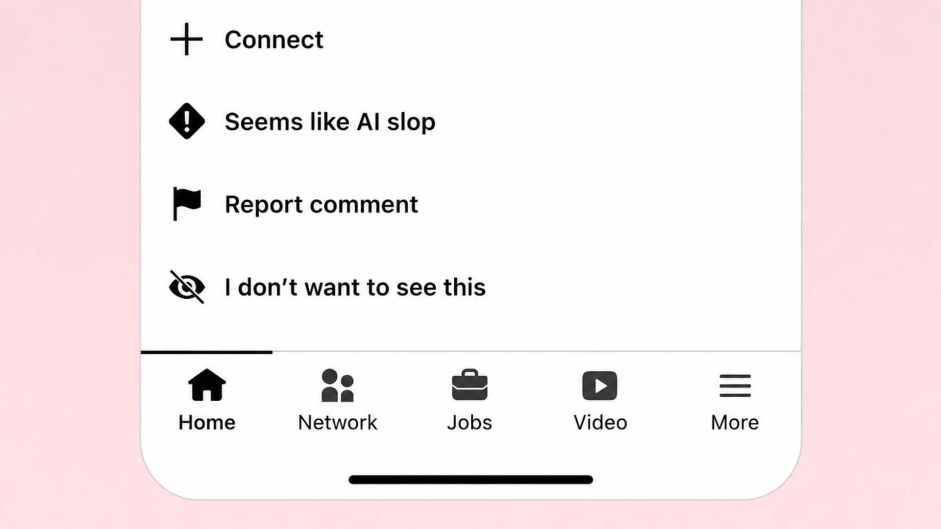 LinkedIn, platforma eklenen “AI slop” butonunun işe yaradığını söylüyor