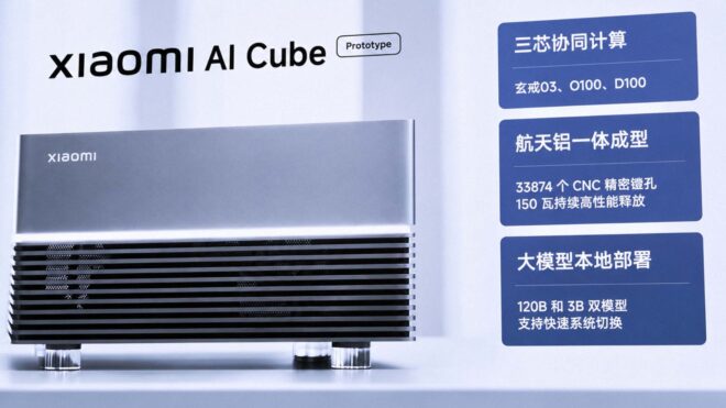 Yapay zeka odaklı Xiaomi AI Cube görücüye çıkarıldı