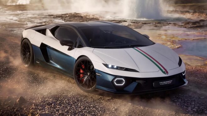 Tek bir örneği bulunan Lamborghini Temerario Tricolore tanıtıldı