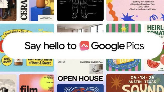 Yapay zeka ile görsel üretimini kolaylaştıran Google Pics duyuruldu