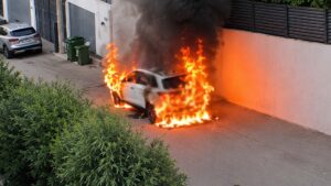 "Türkiye’de bir elektrikli Skywell modeli daha yandı"