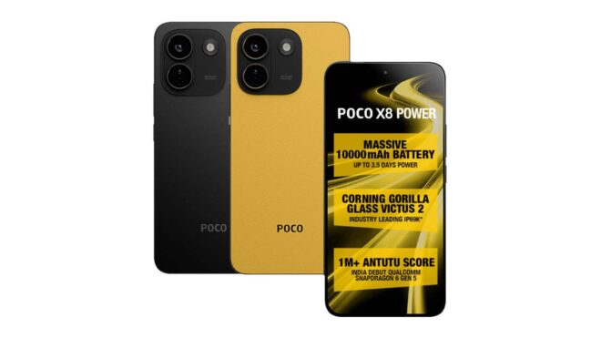 10.000 mAh bataryalı POCO X8 Power 5G resmi olarak tanıtıldı