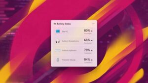 Windows Central tarafından ortaya çıkarılan yeni batarya araç takımı, bağlı cihazların batarya seviyelerini gözler önüne seriyor.