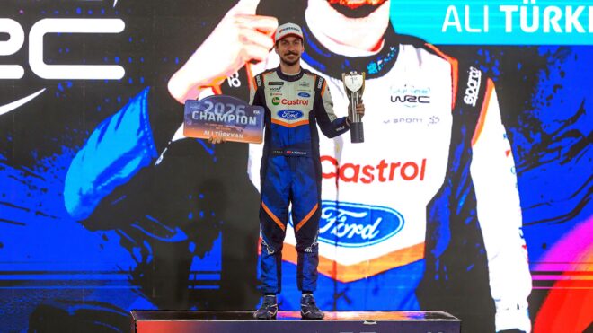 Ali Türkkan, 2026 FIA Gençler Dünya Ralli Şampiyonu oldu