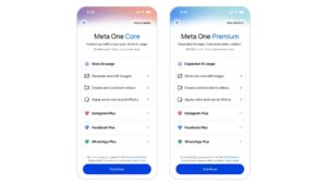 Meta, yeni "Meta One" abonelik paketlerini duyurdu