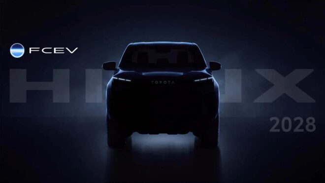 Hidrojenli Toyota Hilux
