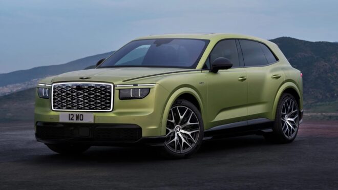 Lüks elektrikli Bentley Torcal görücüye çıkarıldı