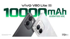 10.000 mAh bataryalı Vivo V80 Lite 5G, Türkiye'de satışa sunuldu