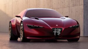 Alfa Romeo'dan etkileyici konsept: "Cuorerosso"