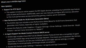 Nvidia uygulamasına tepki çeken bir yapay zeka ajanı özelliği ekledi