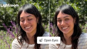 Adobe, Lightroom'un mobil sürümüne "göz açma" özelliği ekledi