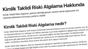 iOS 27'nin çok fazla öne çıkmayan yeni güvenlik özelliği: "Kimlik Taklidi Riski Algılama"